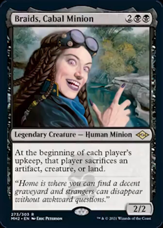 Braids, Cabal Minion (Foil Etched) [Modern Horizons 2] | Black Swamp Games