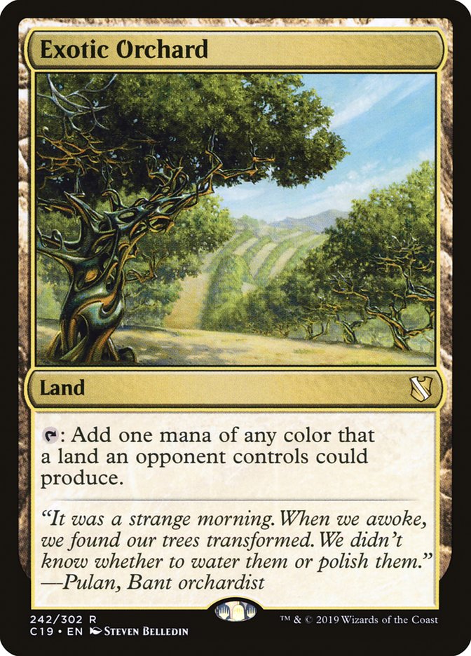 Exotic Orchard [Commander 2019] | Black Swamp Games