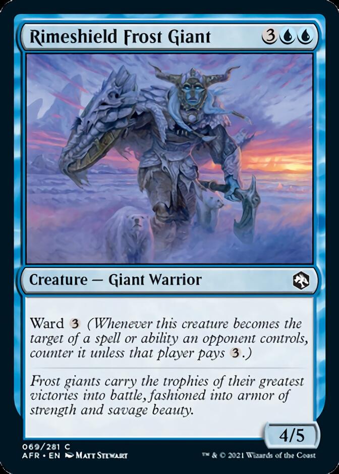 Rimeshield Frost Giant [Dungeons & Dragons: Adventures in the Forgotten Realms] | Black Swamp Games