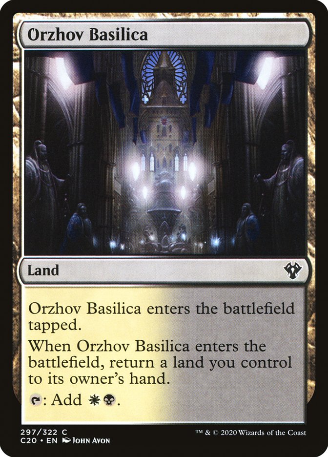 Orzhov Basilica [Commander 2020] | Black Swamp Games