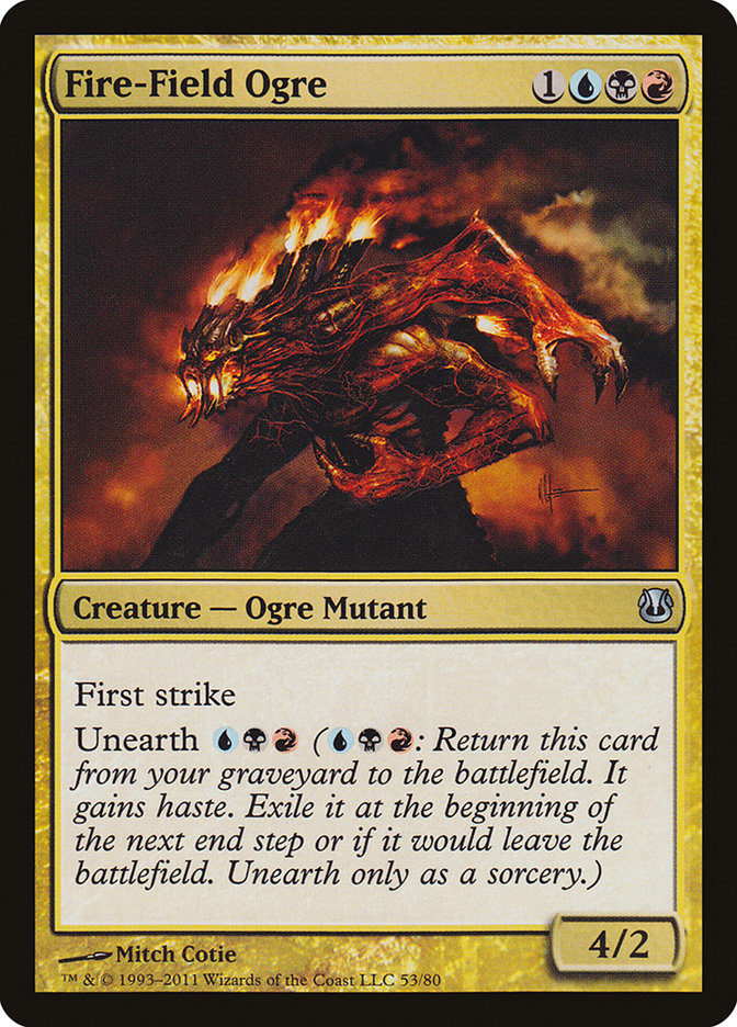 Fire-Field Ogre [Duel Decks: Ajani vs. Nicol Bolas] | Black Swamp Games