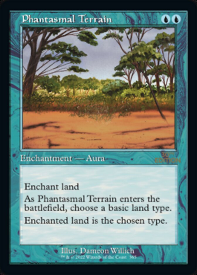Phantasmal Terrain (Retro) [30th Anniversary Edition] | Black Swamp Games