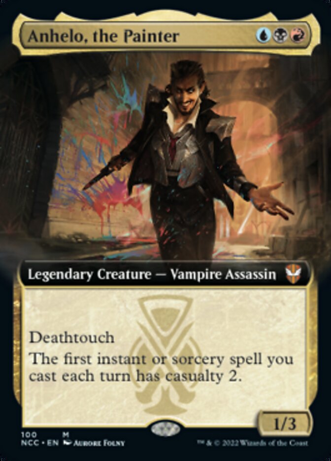 Anhelo, the Painter (Extended Art) [Streets of New Capenna Commander] | Black Swamp Games