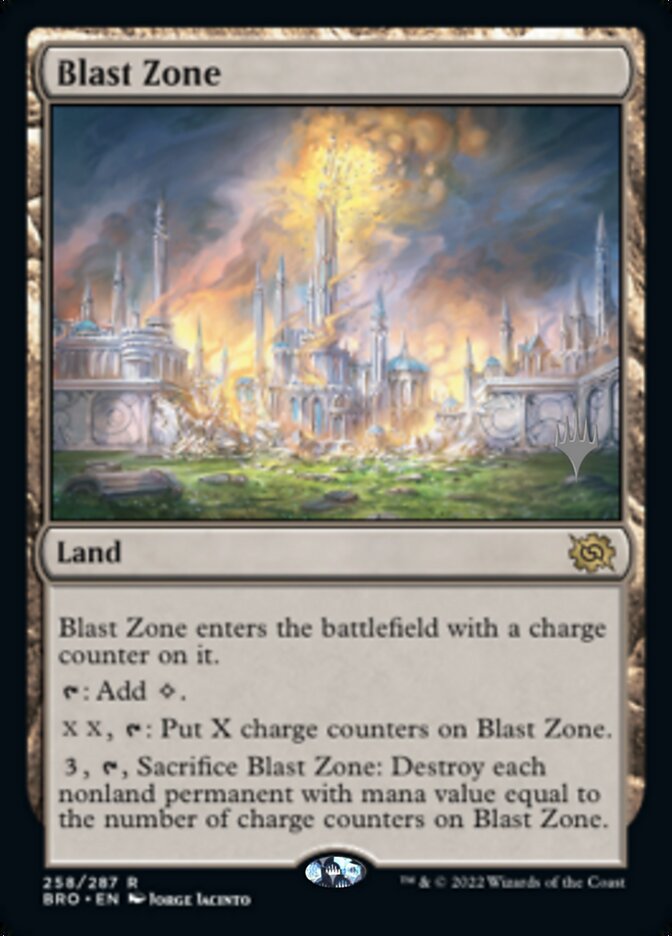 Blast Zone (Promo Pack) [The Brothers' War Promos] | Black Swamp Games