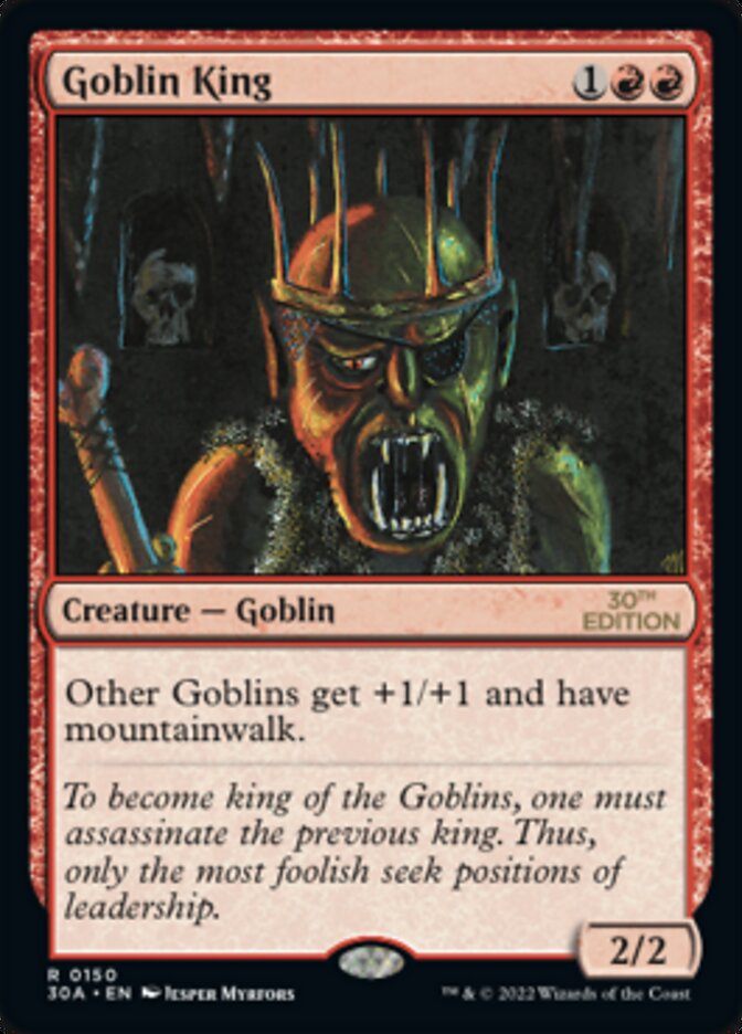 Goblin King [30th Anniversary Edition] | Black Swamp Games