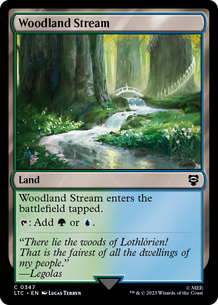 Woodland Stream [The Lord of the Rings: Tales of Middle-Earth Commander] | Black Swamp Games