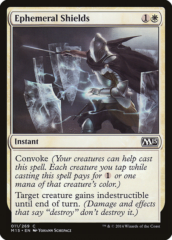Ephemeral Shields [Magic 2015] | Black Swamp Games