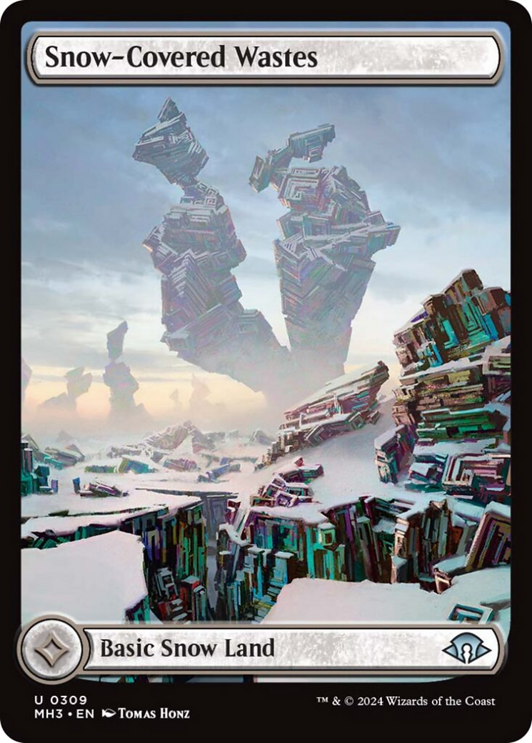 Snow-Covered Wastes (0309) [Modern Horizons 3] | Black Swamp Games