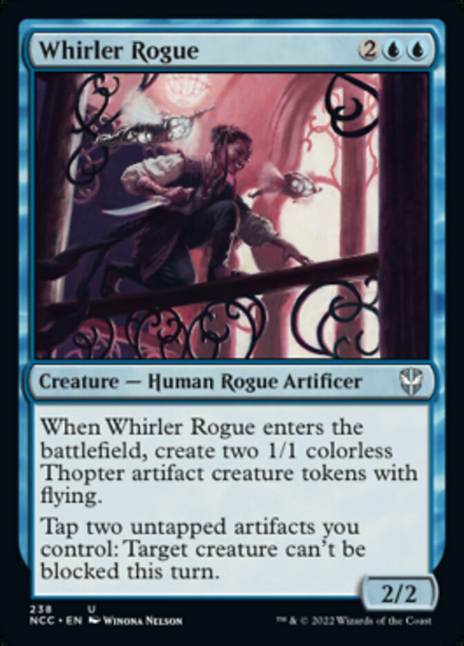 Whirler Rogue [Streets of New Capenna Commander] | Black Swamp Games