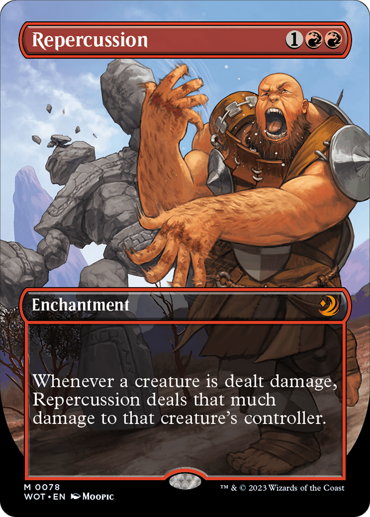 Repercussion (Anime Borderless) [Wilds of Eldraine: Enchanting Tales] | Black Swamp Games