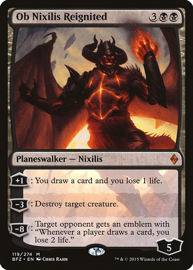 Ob Nixilis Reignited [Battle for Zendikar] | Black Swamp Games