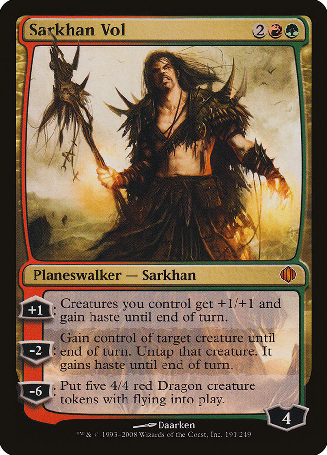 Sarkhan Vol [Shards of Alara] | Black Swamp Games