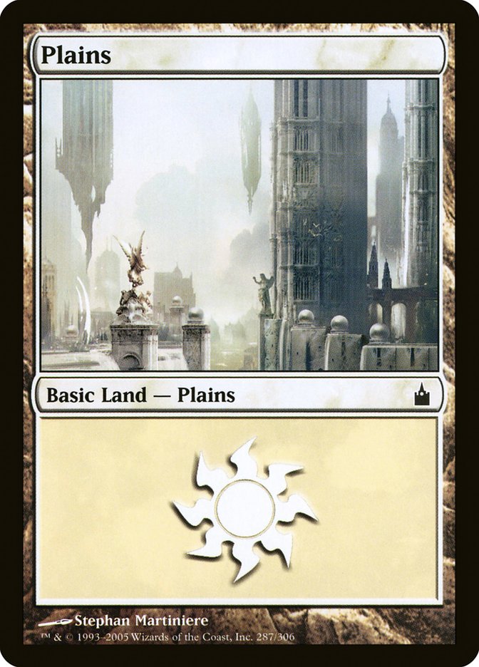 Plains (287) [Ravnica: City of Guilds] | Black Swamp Games
