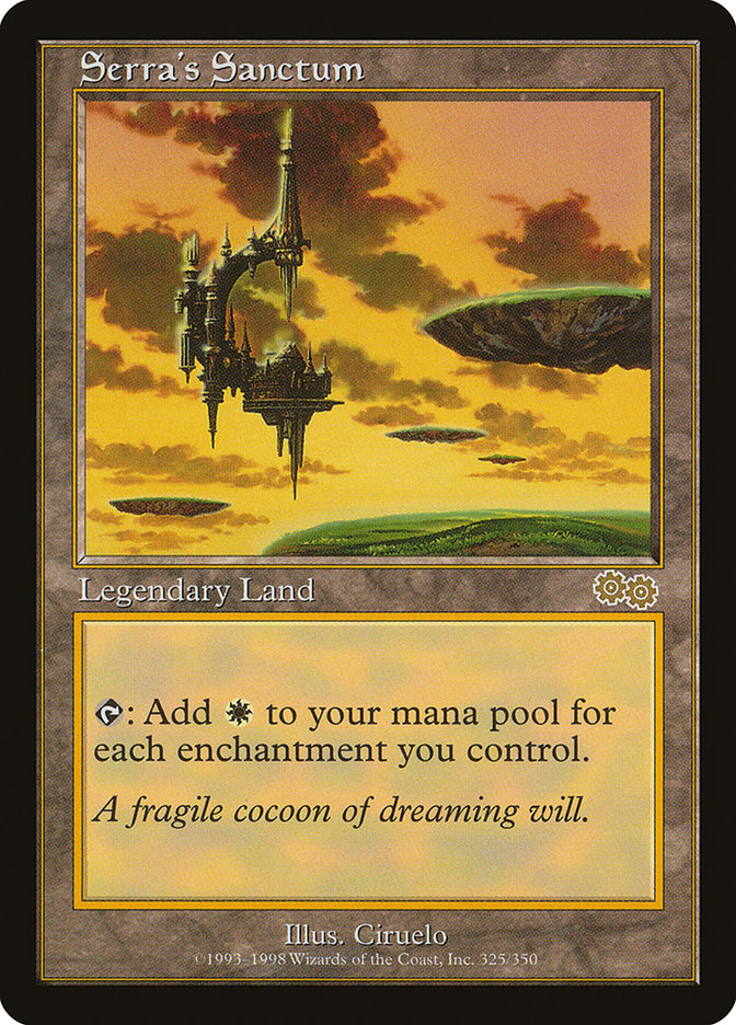 Serra's Sanctum [Urza's Saga] | Black Swamp Games