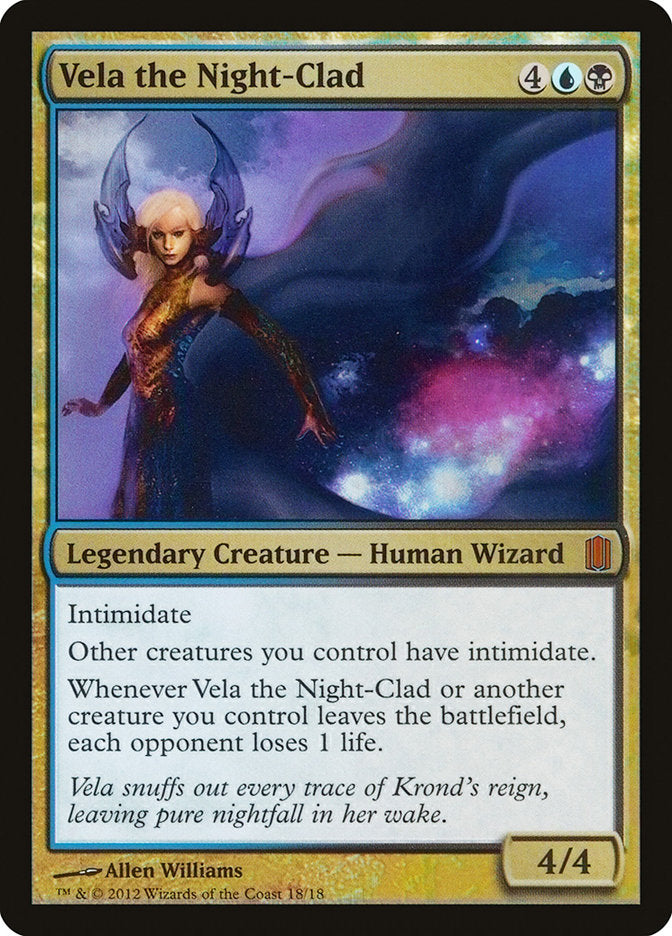 Vela the Night-Clad [Commander's Arsenal] | Black Swamp Games