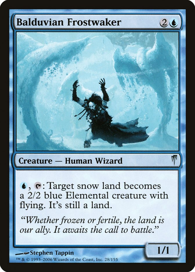 Balduvian Frostwaker [Coldsnap] | Black Swamp Games