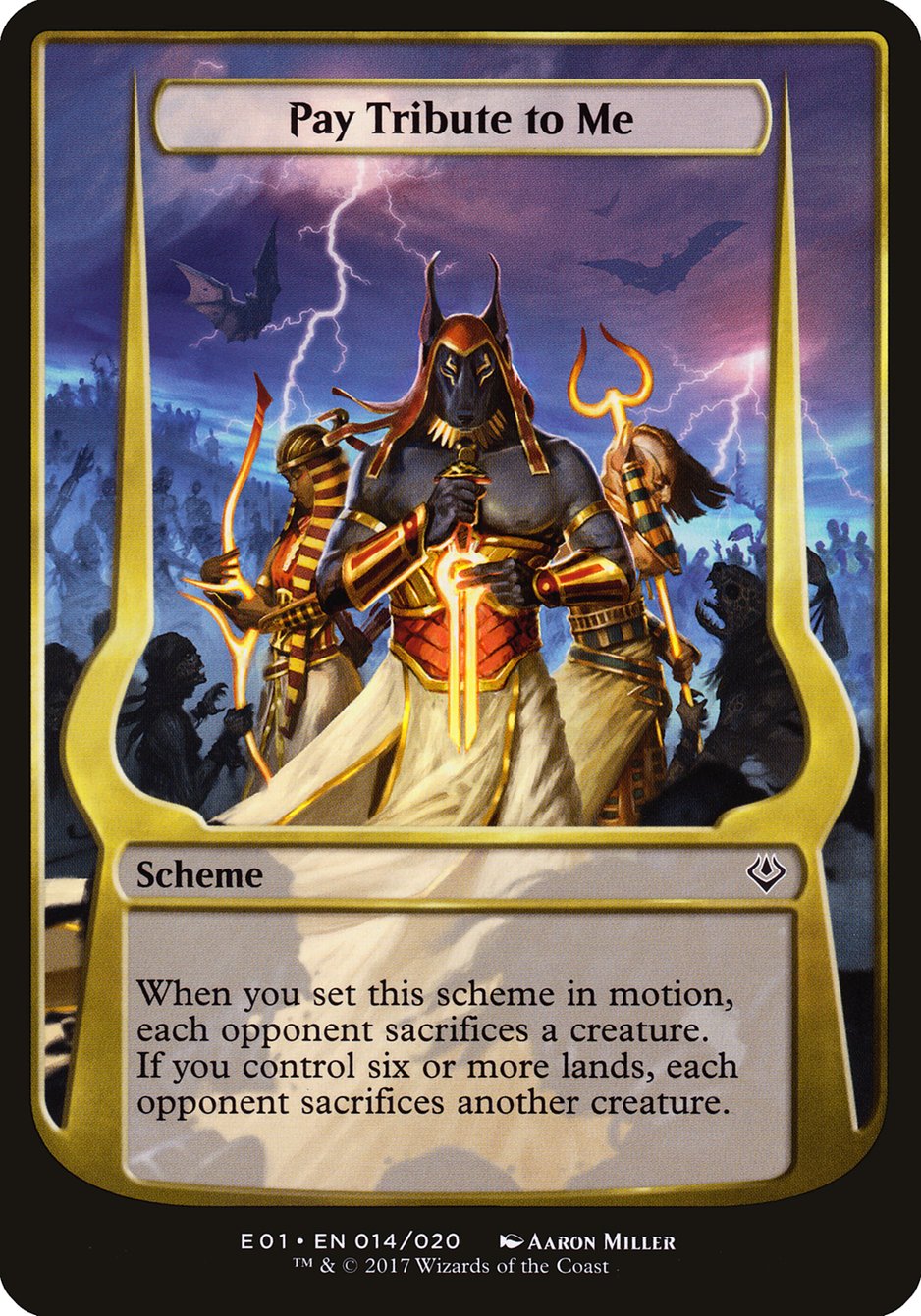 Pay Tribute to Me (Schemes) [Archenemy: Nicol Bolas Schemes] | Black Swamp Games