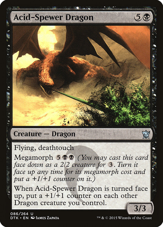 Acid-Spewer Dragon [Dragons of Tarkir] | Black Swamp Games