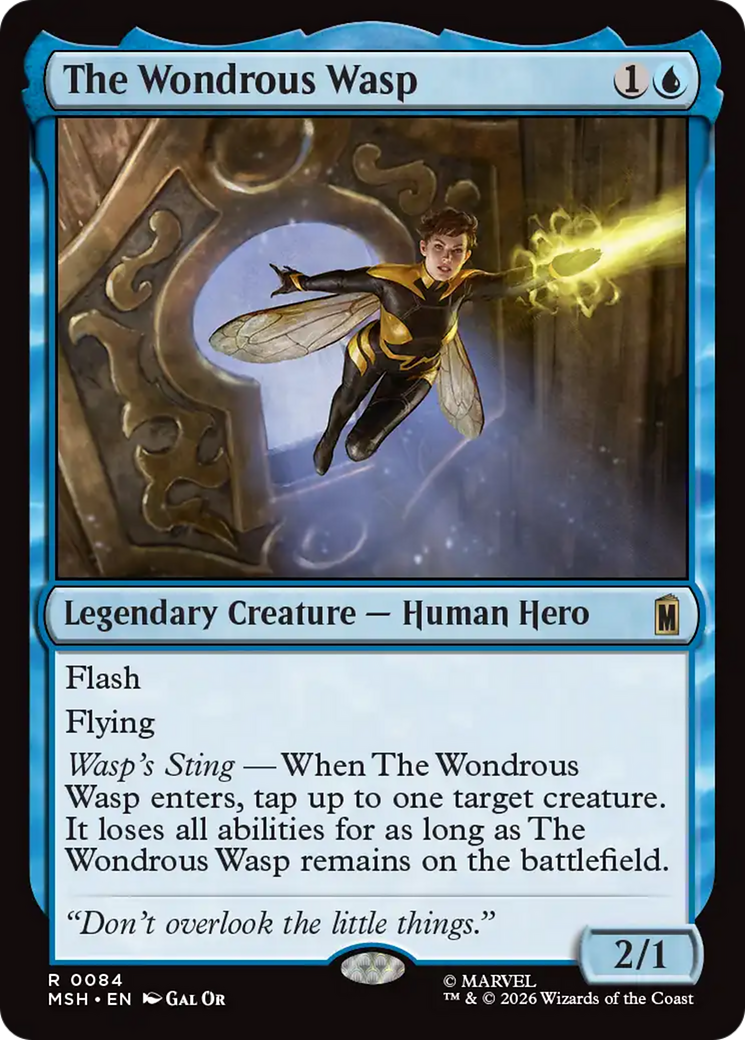 The Wondrous Wasp [Marvel Super Heroes] | Black Swamp Games