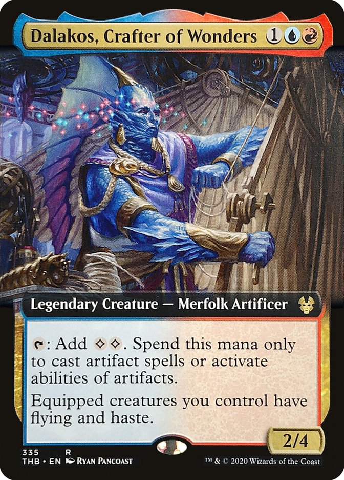 Dalakos, Crafter of Wonders (Extended Art) [Theros Beyond Death] | Black Swamp Games