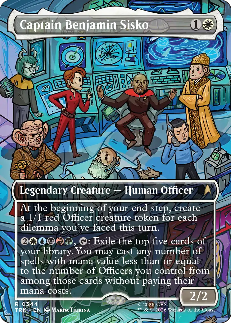 Captain Benjamin Sisko (Borderless) [Star Trek] | Black Swamp Games