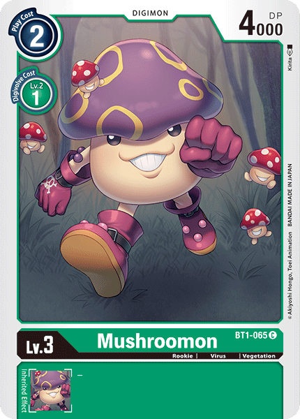 Mushroomon [BT1-065] [Release Special Booster Ver.1.0] | Black Swamp Games