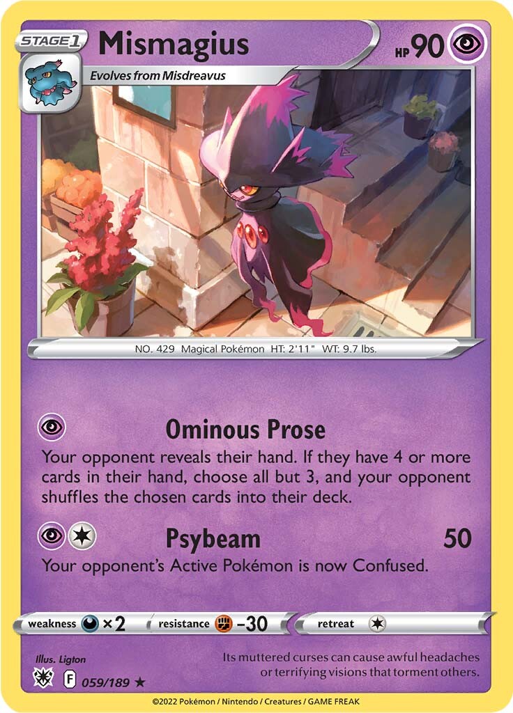 Mismagius (059/189) [Sword & Shield: Astral Radiance] | Black Swamp Games