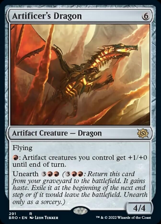 Artificer's Dragon [The Brothers' War] | Black Swamp Games