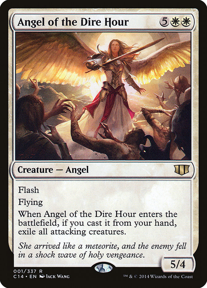 Angel of the Dire Hour [Commander 2014] | Black Swamp Games