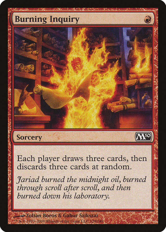 Burning Inquiry [Magic 2010] | Black Swamp Games