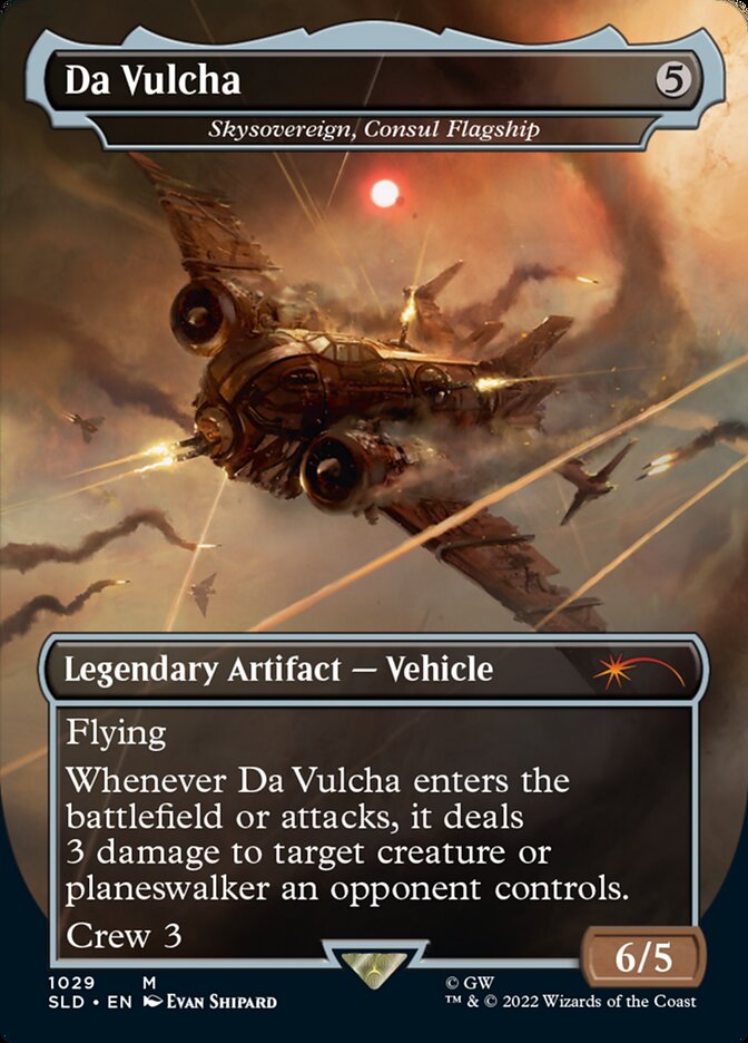 Da Vulcha - Skysovereign, Consul Flagship (Borderless) [Secret Lair Drop Series] | Black Swamp Games