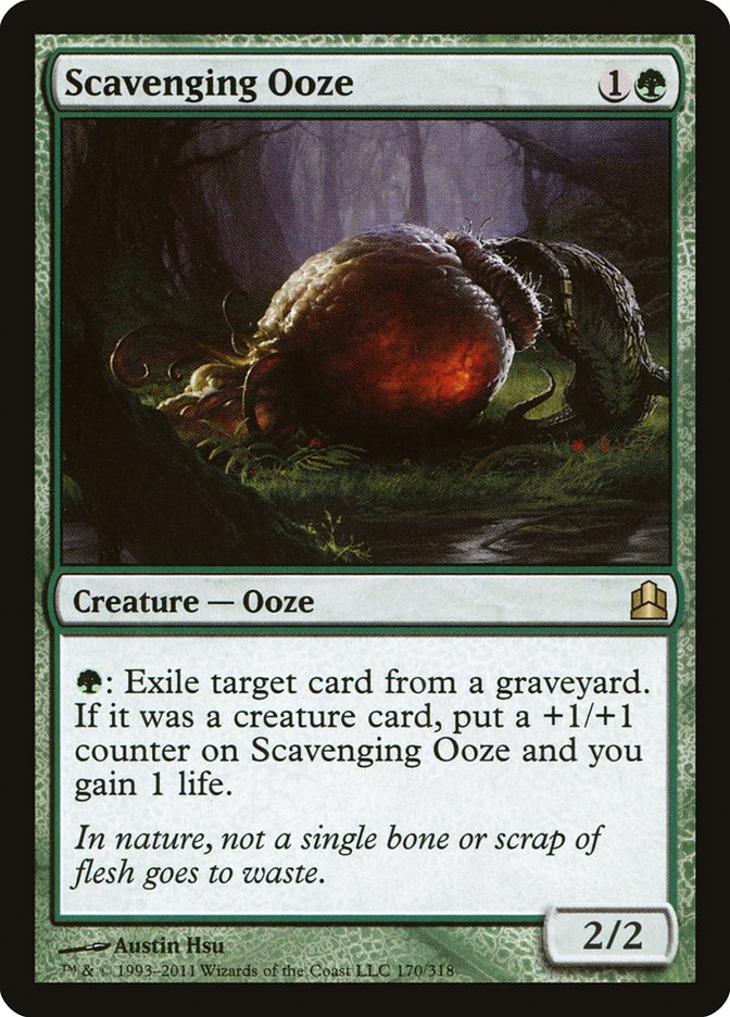 Scavenging Ooze [Commander 2011] | Black Swamp Games