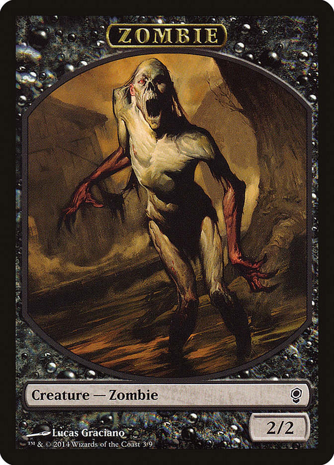 Zombie Token [Conspiracy Tokens] | Black Swamp Games