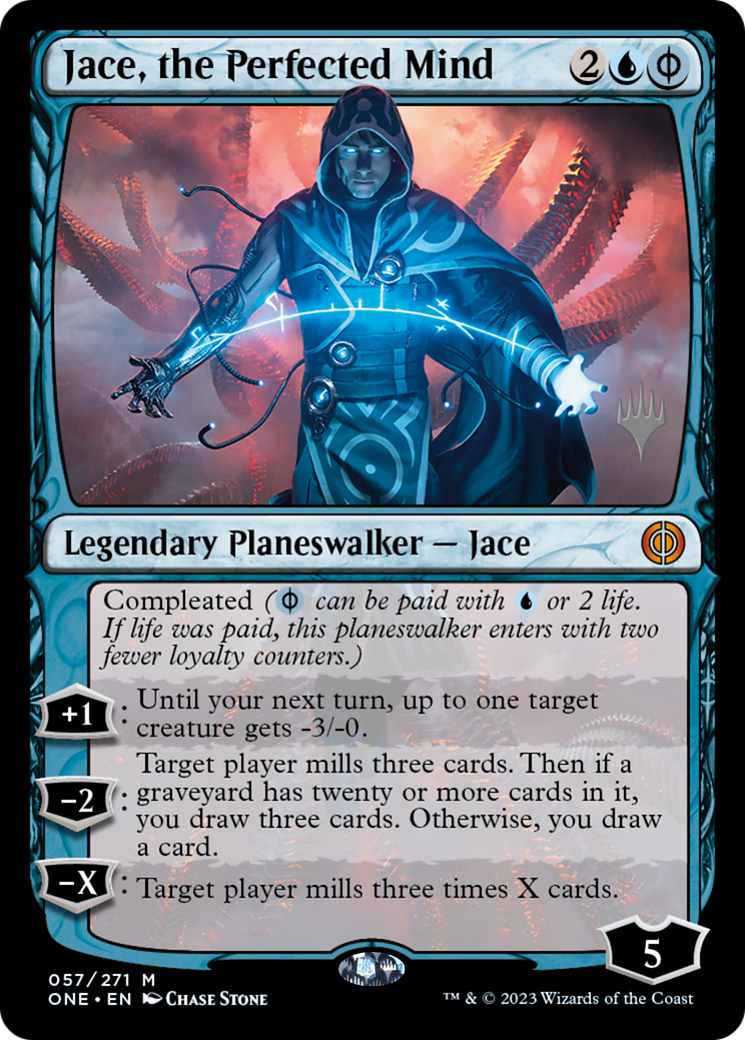Jace, the Perfected Mind (Promo Pack) [Phyrexia: All Will Be One Promos] | Black Swamp Games