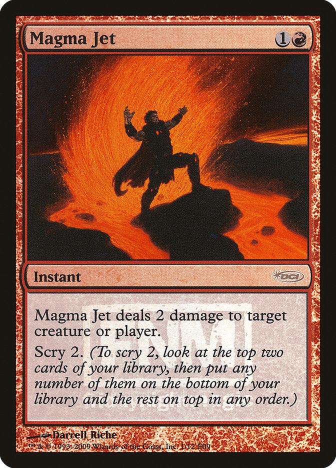 Magma Jet [Friday Night Magic 2009] | Black Swamp Games