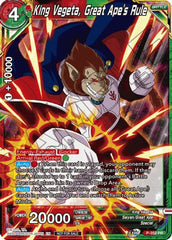 King Vegeta, Great Ape's Rule (P-352) [Tournament Promotion Cards] | Black Swamp Games