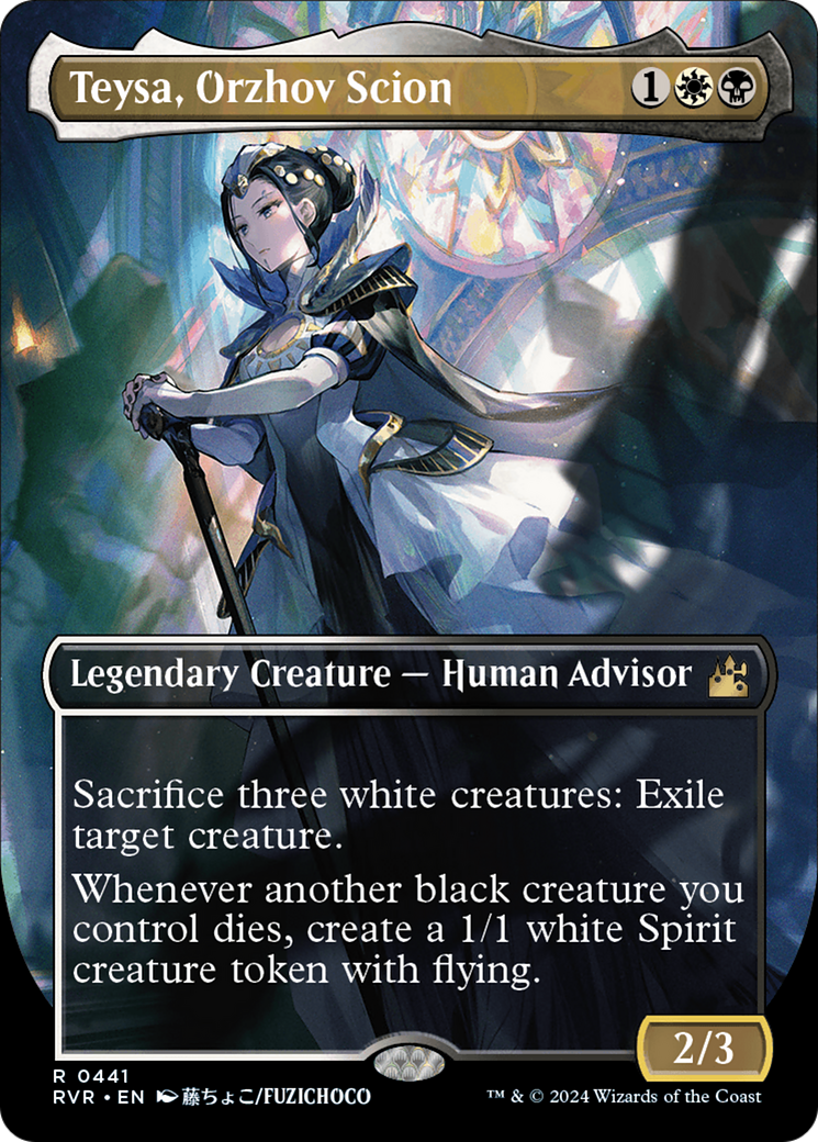 Teysa, Orzhov Scion (Anime Borderless) [Ravnica Remastered] | Black Swamp Games
