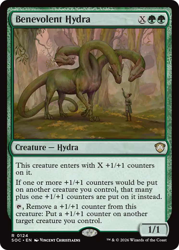 Benevolent Hydra [Secrets of Strixhaven Commander] | Black Swamp Games