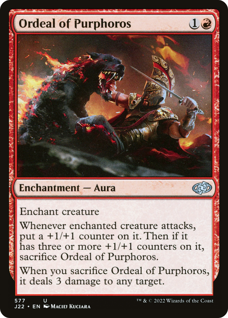Ordeal of Purphoros [Jumpstart 2022] | Black Swamp Games