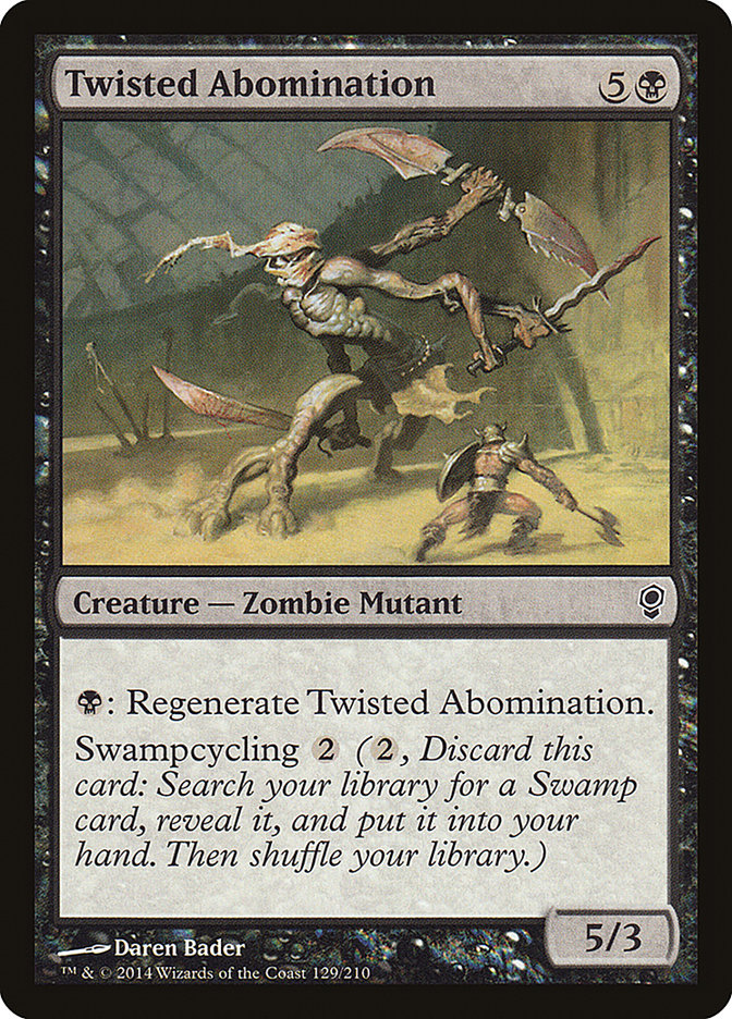 Twisted Abomination [Conspiracy] | Black Swamp Games