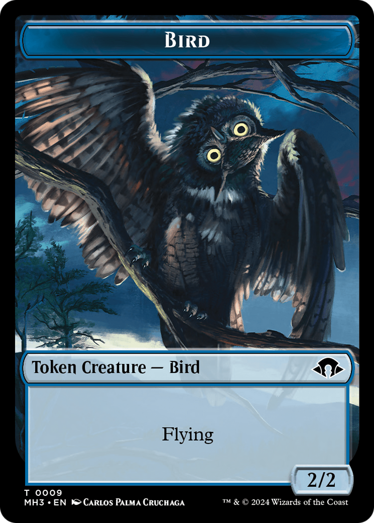 Servo // Bird Double-Sided Token [Modern Horizons 3 Tokens] | Black Swamp Games