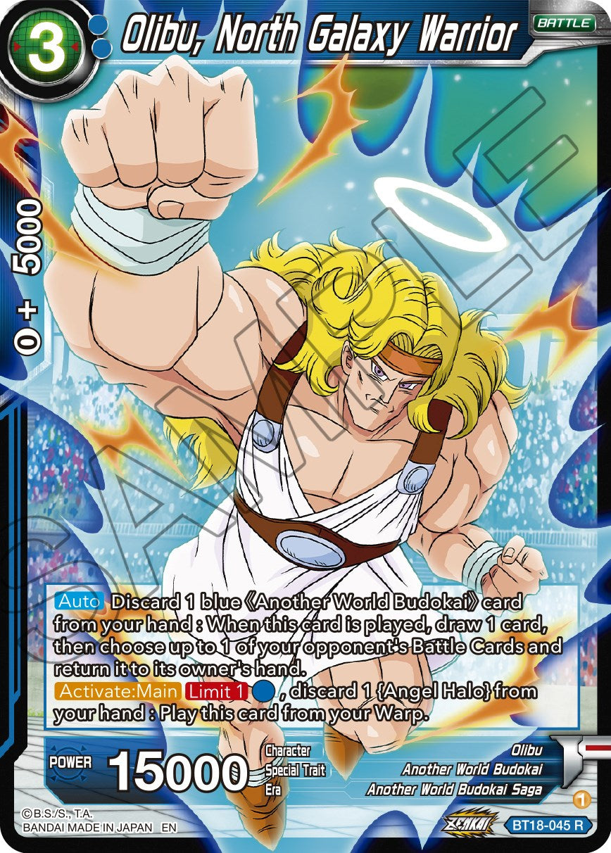 Olibu, North Galaxy Warrior (BT18-045) [Dawn of the Z-Legends] | Black Swamp Games