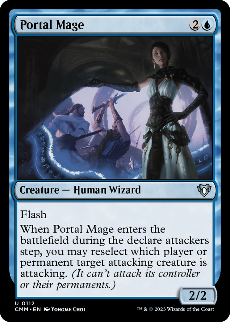 Portal Mage [Commander Masters] | Black Swamp Games