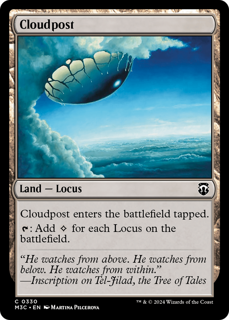 Cloudpost (Ripple Foil) [Modern Horizons 3 Commander] | Black Swamp Games