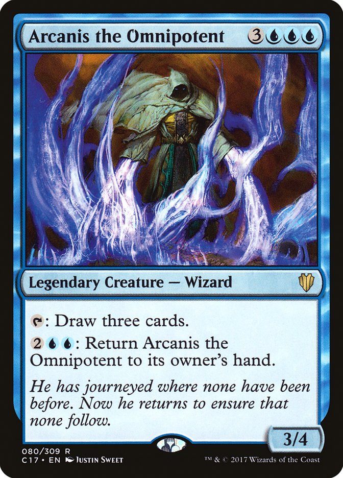 Arcanis the Omnipotent [Commander 2017] | Black Swamp Games