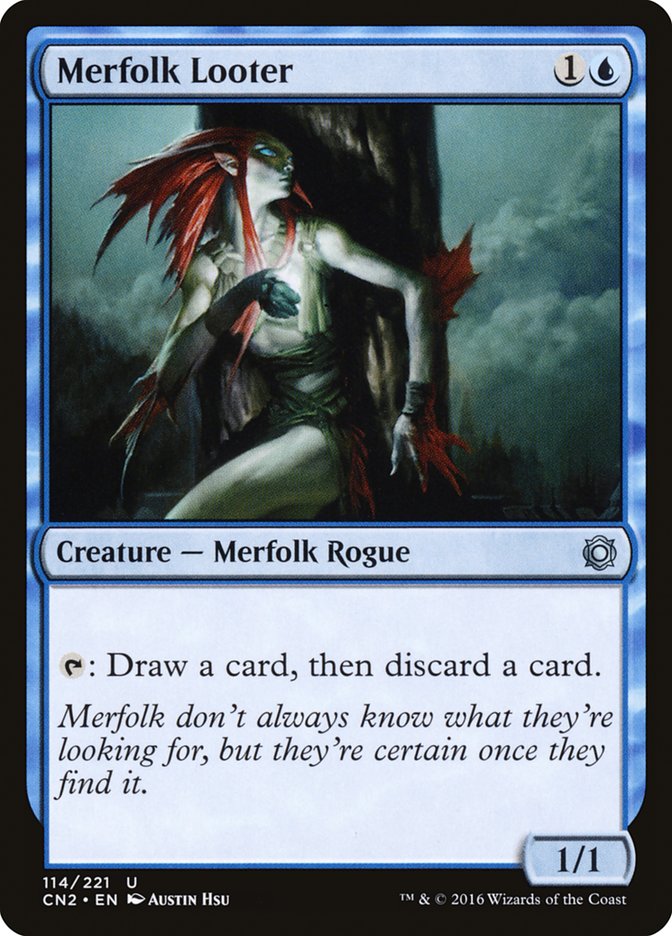 Merfolk Looter [Conspiracy: Take the Crown] | Black Swamp Games