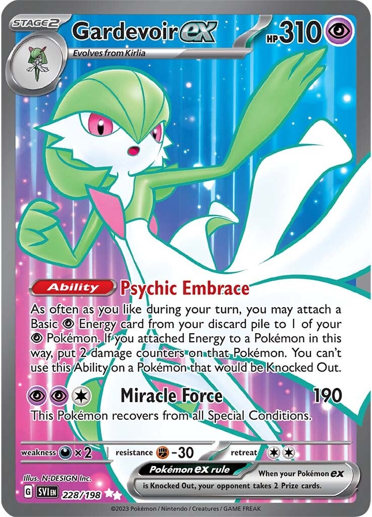 Gardevoir ex (228/198) [Scarlet & Violet: Base Set] | Black Swamp Games