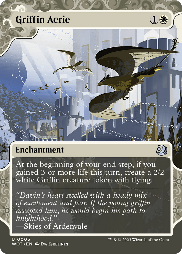 Griffin Aerie [Wilds of Eldraine: Enchanting Tales] | Black Swamp Games