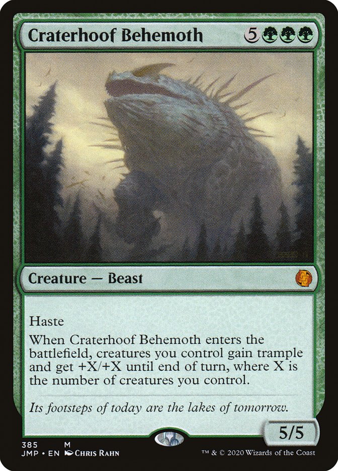Craterhoof Behemoth [Jumpstart] | Black Swamp Games