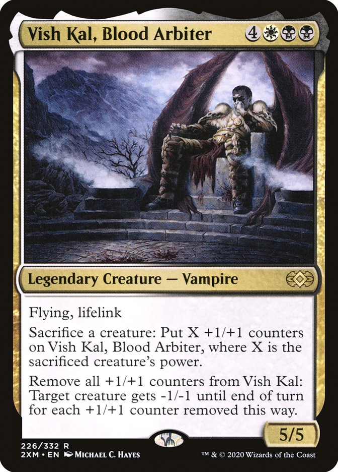 Vish Kal, Blood Arbiter [Double Masters] | Black Swamp Games